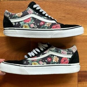 Vans Old School Floral Print Sneakers